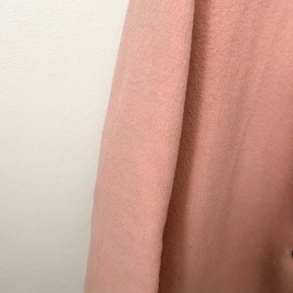 All Saints Anya Pink Wool Blend Longline Coat XS - Picture 10 of 11